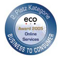 eco Award f&uuml;r ASP & Online Services