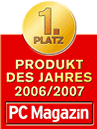 PC magazin Produkt des Jahres 2006/2007