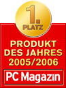 PC magazin Produkt des Jahres 2005/2006